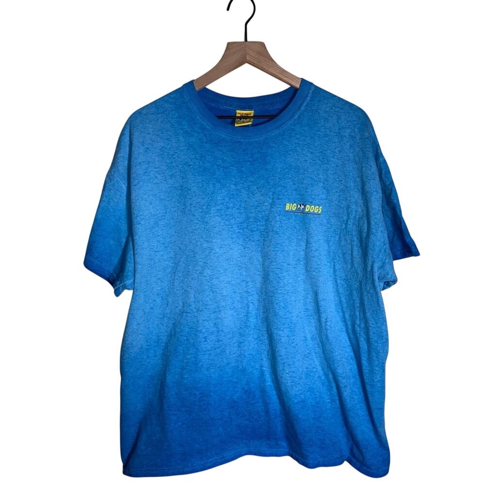 BIG DOGS oversized double sided cotton casual classic tshirt XL